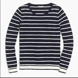 NWT J Crew Peyton mixed-stripe sweater